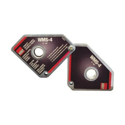 Bessey WMS-4 Multi-Purpose Double Magnetic Square, 6-1/8 in W x 3-3/8 in H, Ferrite