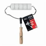 Bestt Liebco 509453000 Pipe Painter Roller Cover, 3/8 in Nap, 7 in L, Wood Handle/Woven
