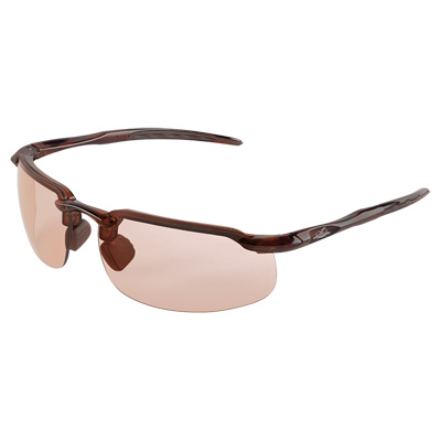 Swordfish Indoor/Outdoor Copper Lens, Crystal Brown Frame Safety Glasses Half Frame