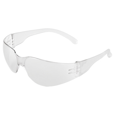 Torrent Clear Performance Fog Technology Lens, Frosted Clear Frame Safety Glasses Frameless