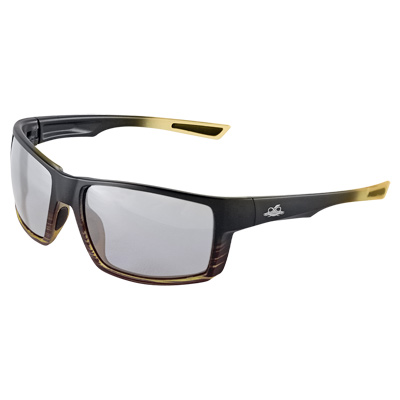 Sawfish Variable Tint Performance Fog Technology Polarized Lens, Tortoise/Black Frame Safety Glasses Full Frame