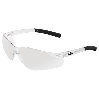 Pavon Indoor Outdoor Lens, Frosted Clear Frame Safety Glasses Frameless