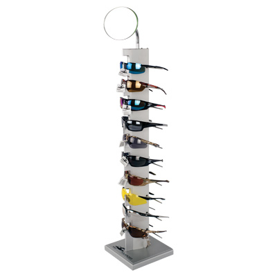 Bullhead Safety Eyewear 10-Piece Locking Countertop Display 10-Piece