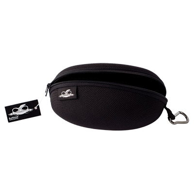 Hard Safety Glass Case with Belt/Keys Loop One Size