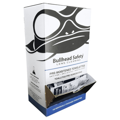 Pre-Moistened Lens Cleaning Towelettes Dispenser One Size