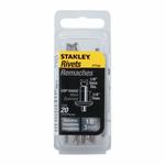 Stanley PTT44 Blind Rivet, 1/4 in Grip, Stainless Steel