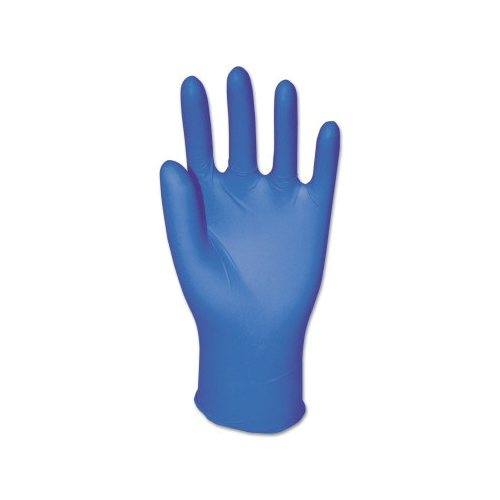Boardwalk BWK395LBX 395 General Purpose Latex Free Disposable Gloves, L, Nitrile, Blue, 9-1/2 in L, Non-Powdered, 5 mil THK, Ambidextrous Hand