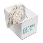 Boardwalk BWK4024C Pro Loop Web Tailband Wet Mop Head, Cotton, White