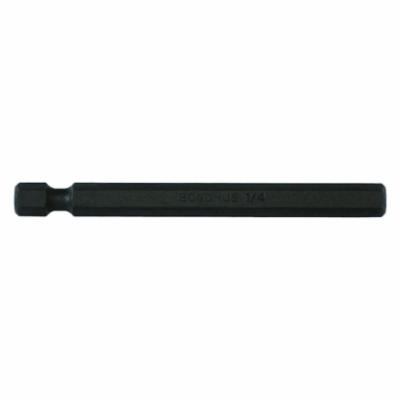 Bondhus 10354 Power Standard Length Driver Socket Bit, 1/4 in Drive, 2.5 mm, 76 mm L Bit