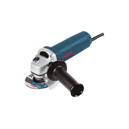 Bosch 1375A Compact Corded Small Compact Corded Small Angle Grinder, 4-1/2 in Dia Wheel, 5/8-11 Arbor/Shank, 120 VAC, Blue