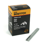 Bostitch STCR50191/4-6M Heavy Duty Power Crown Staples, 1/4 in L Leg, 7/16 in W Crown, Steel