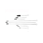 BRM 1 Small Stiff Oil Line Brush, 1/4 in Dia x 2 in L, 10 in OAL, 6-12 Nylon Fill