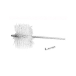 BRM 10SJD Ring Groove Brush, 5-1/2 in Dia x 8 in L, 8 in OAL, 0.079 in Dia Filament/Wire, 6-12 Nylon Fill