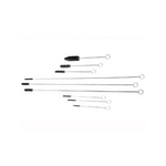 BRM 11C Small Stiff Oil Line Brush, 1/4 in Dia x 2 in L, 10 in OAL, Carbon Steel Fill