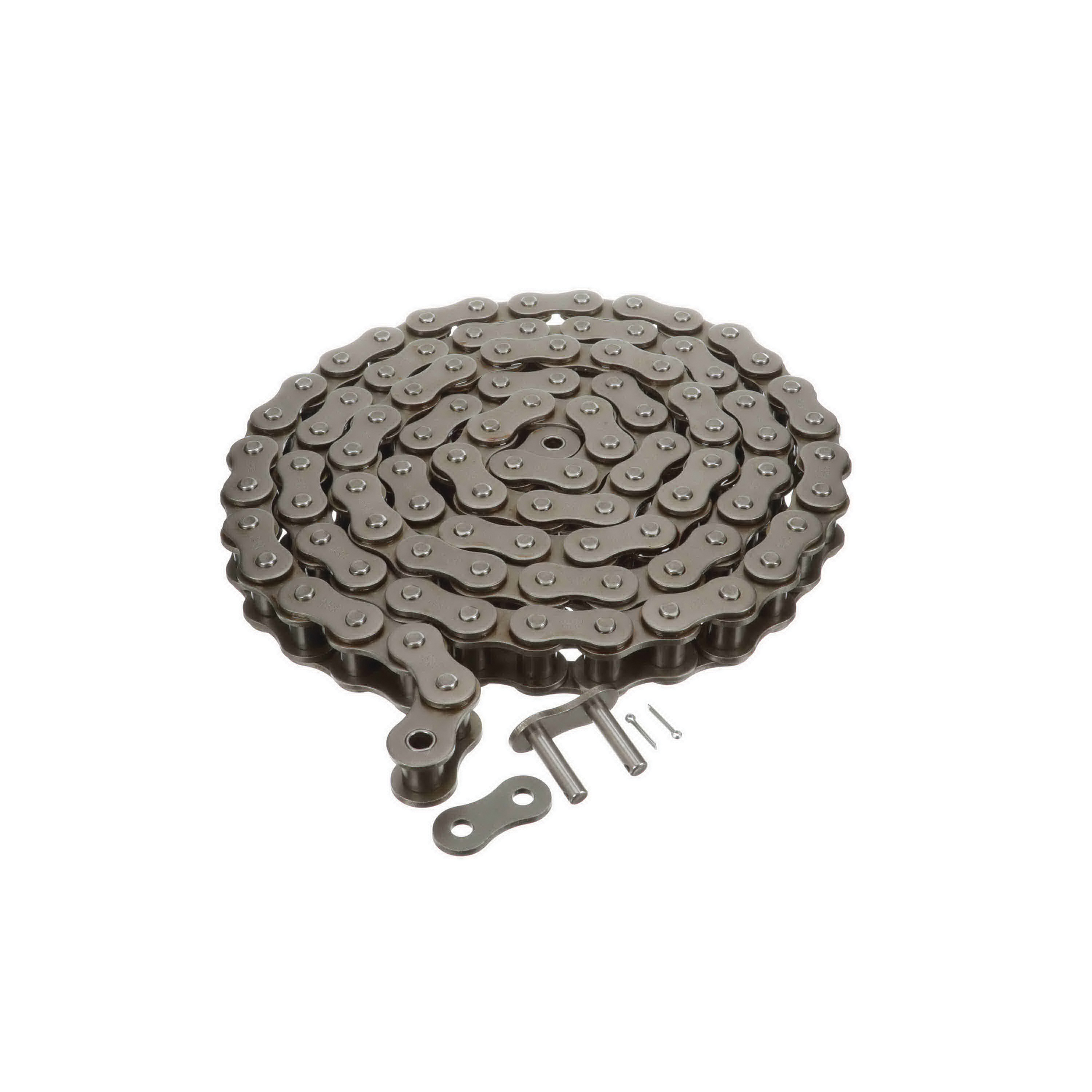 Browning 1293612 Standard Riveted Roller Chain, 1-1/4 in Pitch, 3/4 in Dia x 3/4 in W Roller, Steel