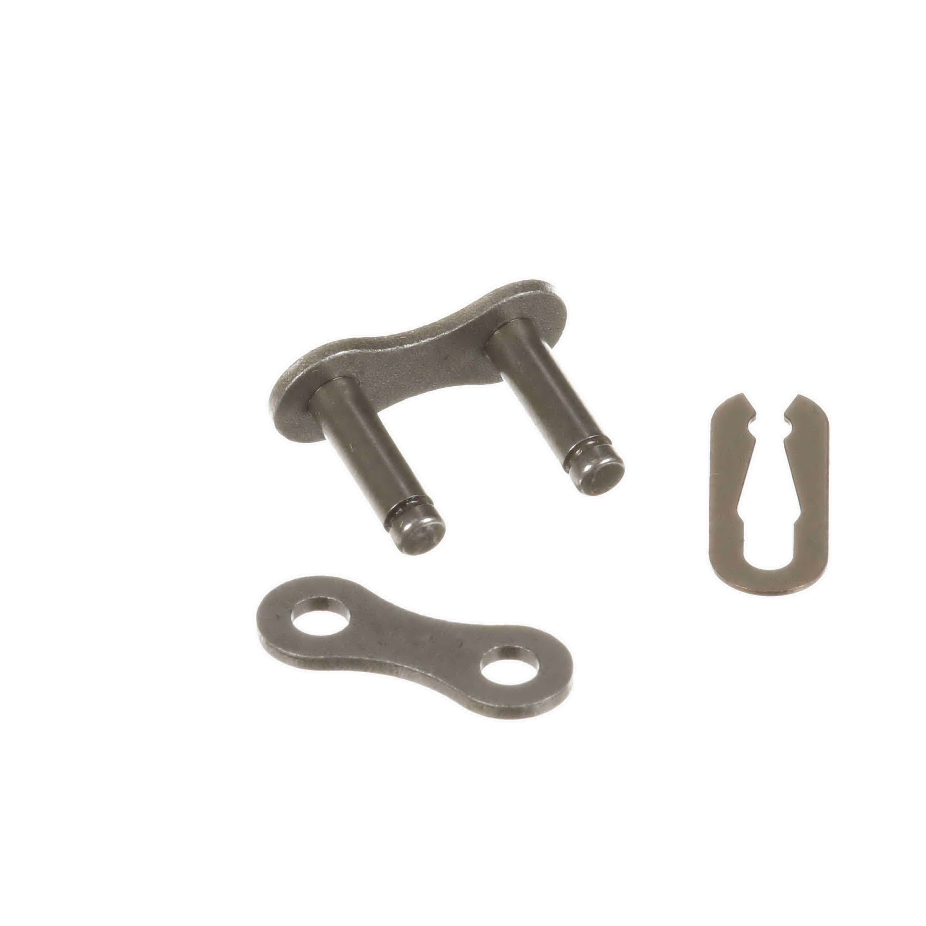 Browning 1297571 Spring Clip Standard Roller Chain Connecting Link, #41 Chain, 1/2 in Pitch, 0.141 in Dia Pin, Steel