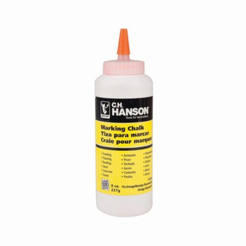 C.H.Hanson 11050 Bottled Refill Chalk, Red, 8 oz Capacity