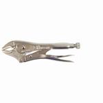 PALMGREN 70750 Locking Plier, 1-3/4 in Nominal, Manual Locking, 1/2 in W Alloy Steel Curved Jaw, 7 in OAL, ASME Specified
