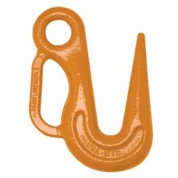 Campbell 3899501 Sorting Hook With Handle, 2 ton Tip/7.5 ton Bottom Load, 80 Grade, Eyelet Attachment, Heat Treated Drop Forged Alloy Steel