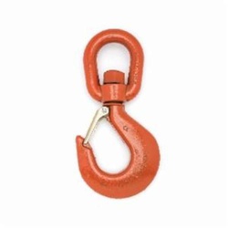 Campbell 3953115PL Swivel Hoist Hook With Integrated Latch, 11 ton Load, #11 Trade, Slings and Rigging Attachment, 2-17/32 in Hook Opening