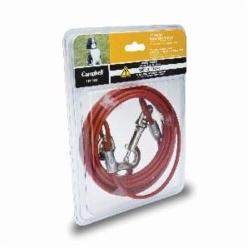 Campbell 5970820 Pet Tie-Out Cable, 20 ft L, Galvanized Steel