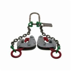 Campbell 6410301 High Performance Double Chain Sling, 0.5 ton Load, 9/32 in Chain, Fixed Eye Attachment