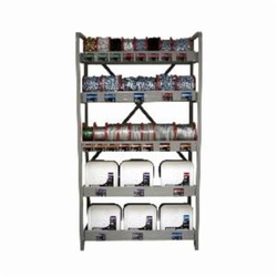 Campbell D0720131 Square Pail and Reel Assortment Display, Display Tool Storage, 4829 Pieces