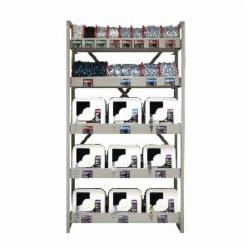 Campbell D0720134 Square Pail and Reel Assortment Display, Display Tool Storage, 2184 Pieces