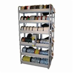 Campbell D0720139 3-Sided End Cap Square Pail Chain and Reel Assortment Display, Display Tool Storage, 5235 Pieces