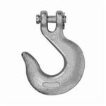 Covert T9401424 Slip Hook, 1/4 in Trade, 2600 lb Load, 43 Grade, Clevis Attachment, Forged Steel