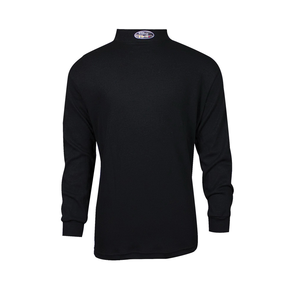 CARBON ARMOUR BSTBKLSSM Base Layer Shirt, S, Black, CARBON ARMOUR AV, 30 in L