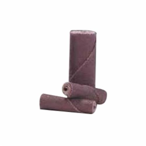 Merit 08834180234 M-9 Coated Cartridge Roll, 3/8 in Dia x 1-1/2 in OAL, 1/8 in Pilot Hole, 120 Grit, Aluminum Oxide Abrasive