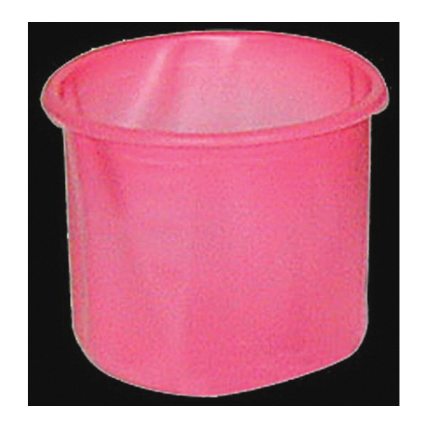 CARLISLE PT-78-K10 Semi-Rigid Tank Liner, 2.8 gal, For Use With Binks and DeVilbiss 2 gal Tank, Poly