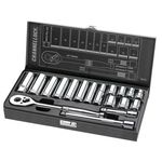 Channellock 38182 Socket Set, 18 Pieces
