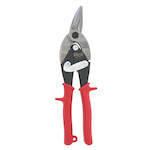 Channellock 610AR Right Cut Standard Aviation Snip, 18 ga Rolled Steel/22 ga Stainless Steel Cutting, 1-1/4 in L of Cut, Aviation Snip, Forged Alloy Steel Blade, High Tensile Steel Handle, Push-on Grip