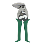 Channellock 610UR Right Cut Upright Aviation Snip, 24 ga Rolled Steel Cutting, 1-1/4 in L of Cut, Aviation Snip, Forged Alloy Steel Blade, High Tensile Steel Handle, Push-on Grip