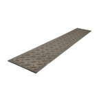 CHECKERS AlturnaMAT AM28 Ground Protection Mat, 8 ft L x 2 ft W x 0.72 in THK, Black, HDPE