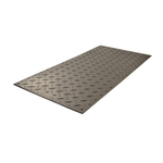 CHECKERS AlturnaMAT AM48 Ground Protection Mat, 8 ft L x 4 ft W x 0.72 in THK, Black, HDPE