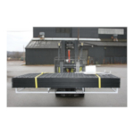 CHECKERS AlturnaMAT AMCP3 Ground Protection MatPak, 8 ft L x 3 ft W x 1/2 in THK, Black, HDPE