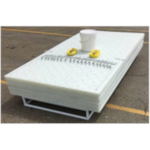 CHECKERS AlturnaMAT CMCP4 Ground Protection MatPak, 8 ft L x 4 ft W x 1/2 in THK, Clear, HDPE