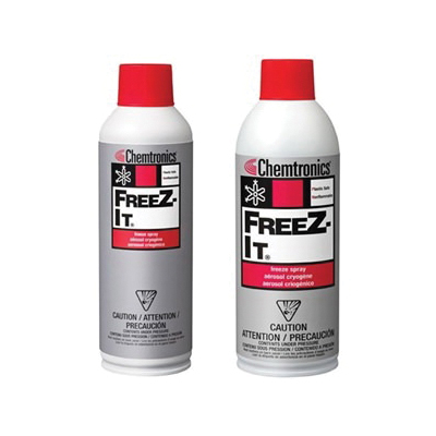 Chemtronics Freez-It ES1050 Freezing Non-Flammable Anti-Static Spray, 10 oz Aerosol Can, Gas, Slight Ethereal