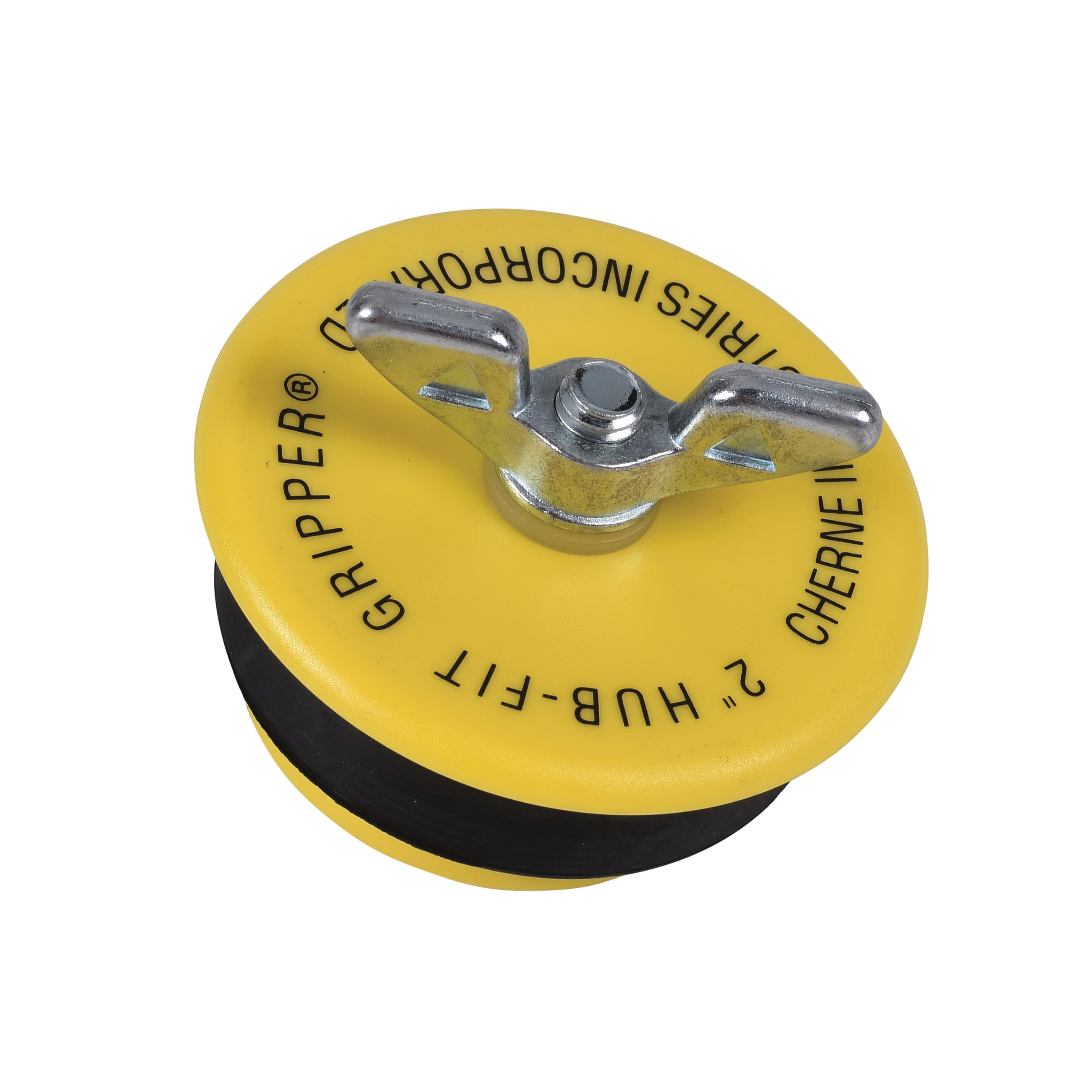 Cherne Hub-Fit Gripper 270528 Mechanical Pipe Plug, 2 in Nominal, ABS