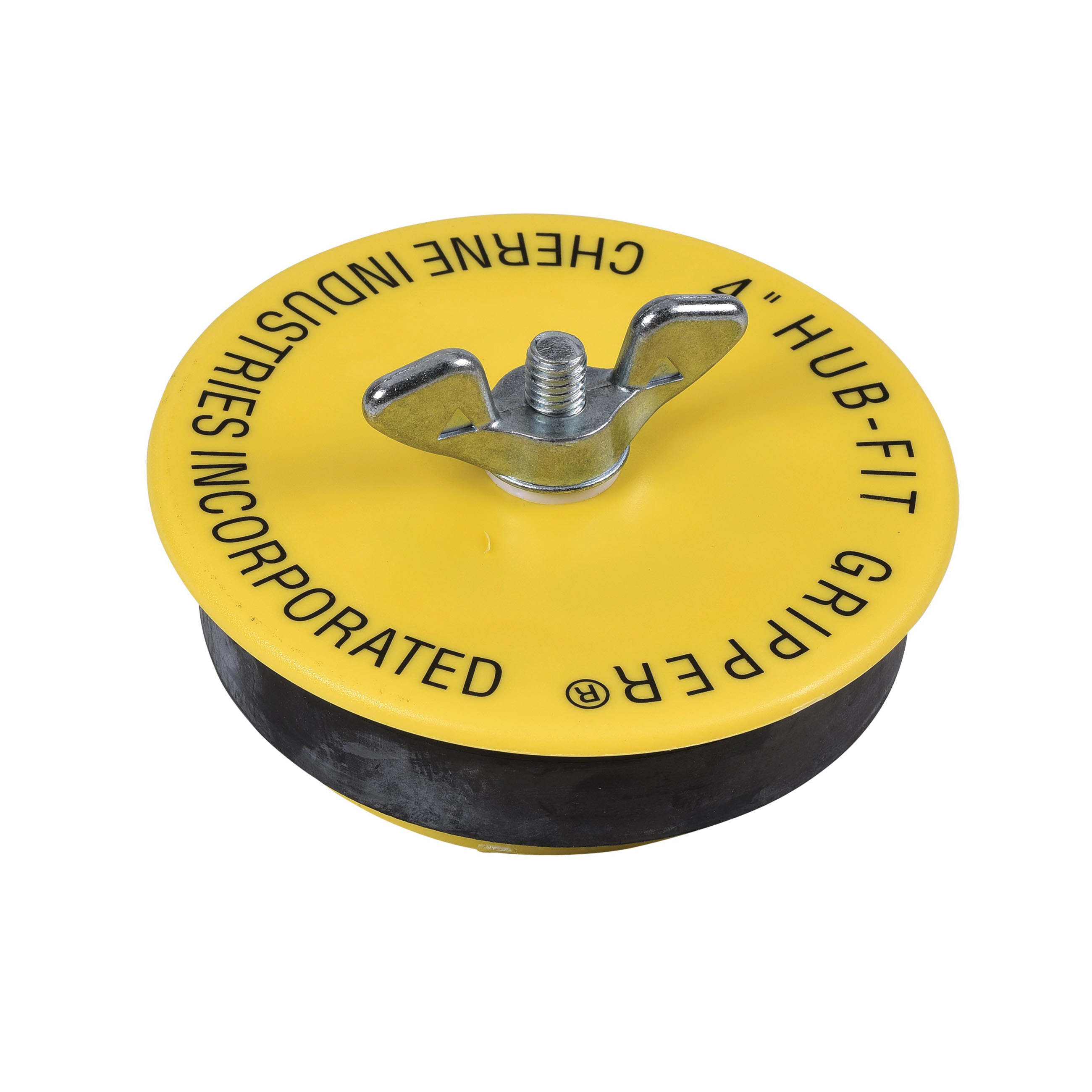 Cherne Hub-Fit Gripper 270548 Mechanical Pipe Plug, 12 in Nominal, ABS
