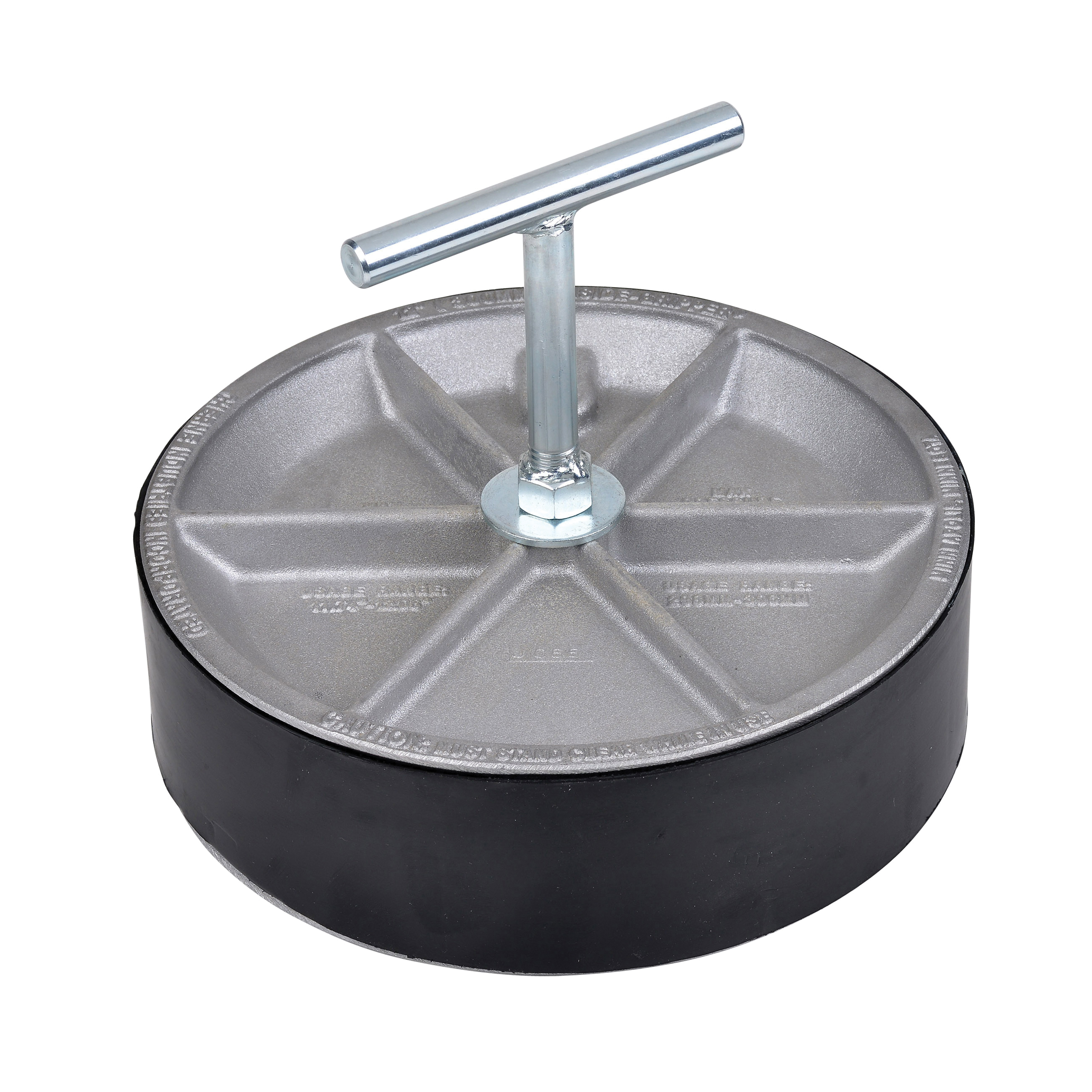 Cherne Gripper 272922 Mechanical Pipe Plug, 12 in Nominal, Aluminum