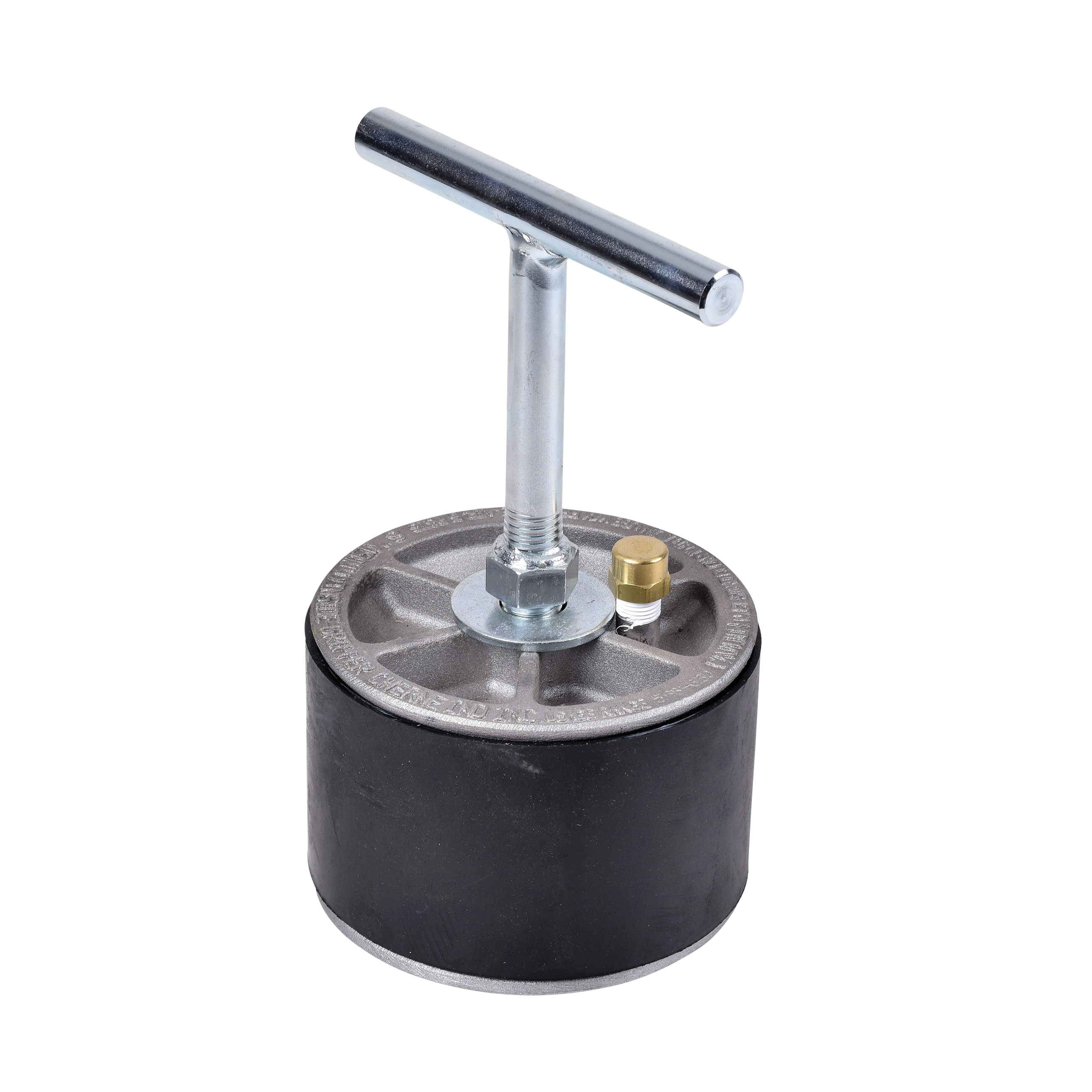 Cherne Gripper 272949 Mechanical Pipe Plug With Bypass, 6 in Nominal, Aluminum