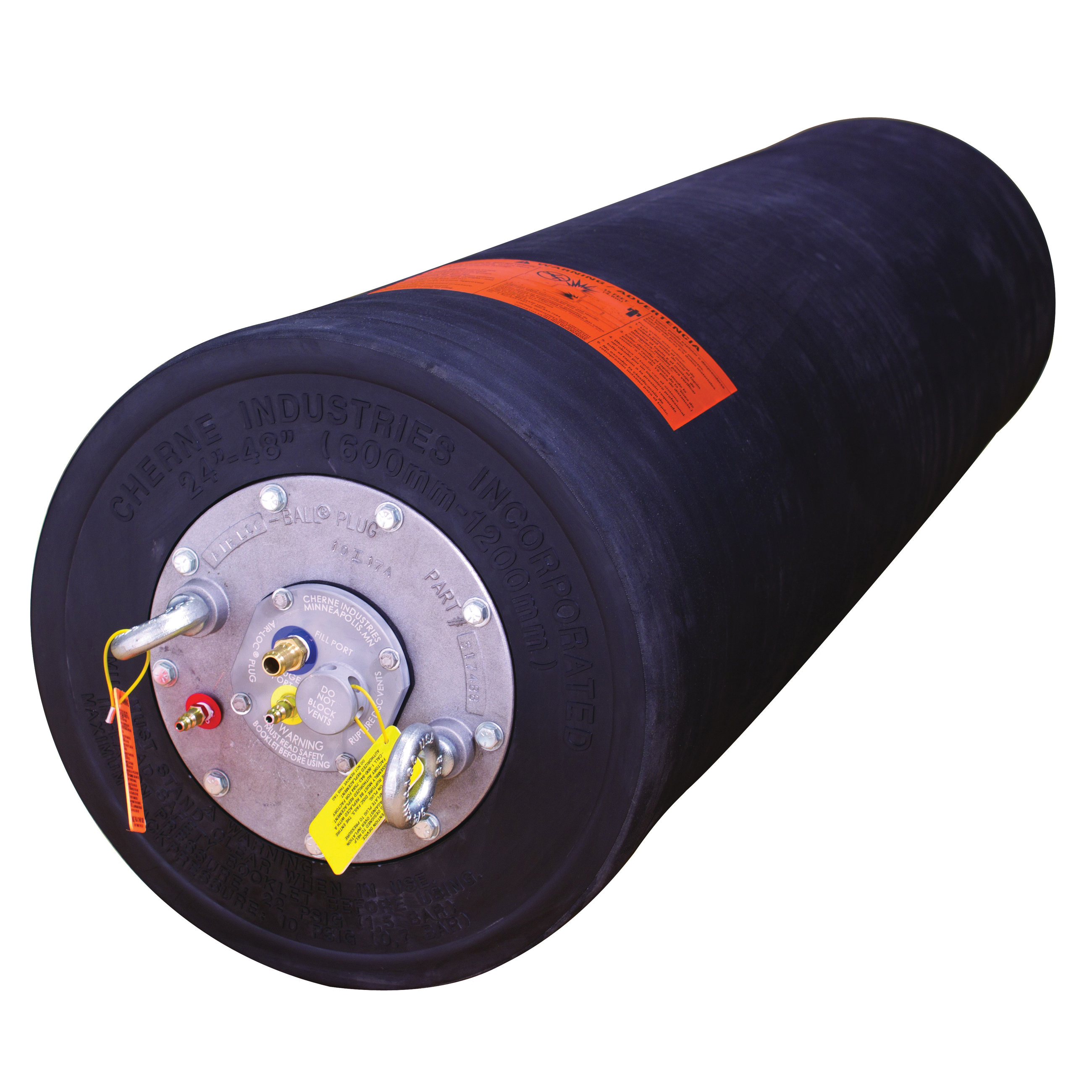 Cherne 317600 I Series Front Plug, 24 to 60 in Pipe, Domestic