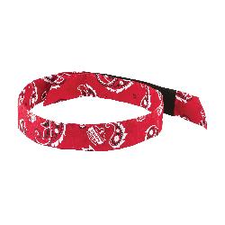 Chill-Its 12315 6705 Evaporative Cooling Bandana, Universal, Red Western, Polymer, Hook and Loop Closure