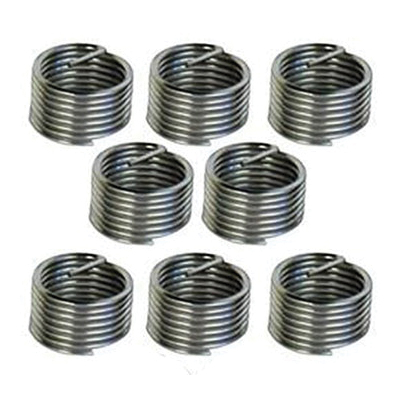 Chrislynn 83110 Precision Standard Repair Helical Insert, 18-8 Stainless Steel, #8-32 Internal, 0.246 in OAL