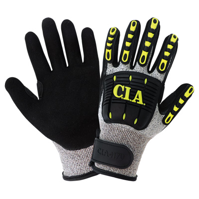 Vise Gripster C.I.A. Cut and Impact Resistant Nitrile-Dipped Gloves 10(XL)