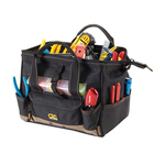 CLC 1533 Tool Tote Bag, Polyester, Black/Tan